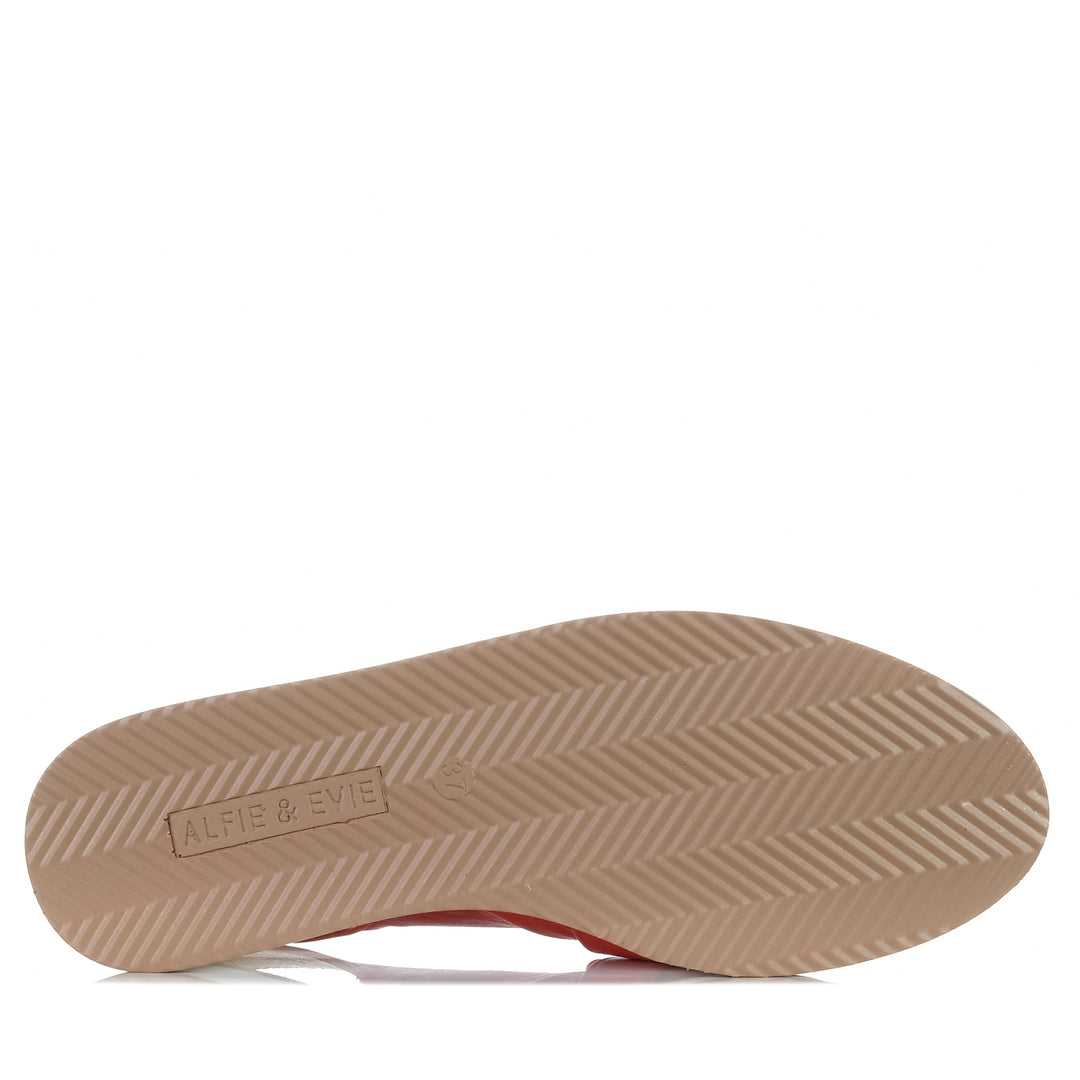 Alfie & Evie Quavo Fire, Womens, alfie & evie, flats, loafer, red, shoes, womens