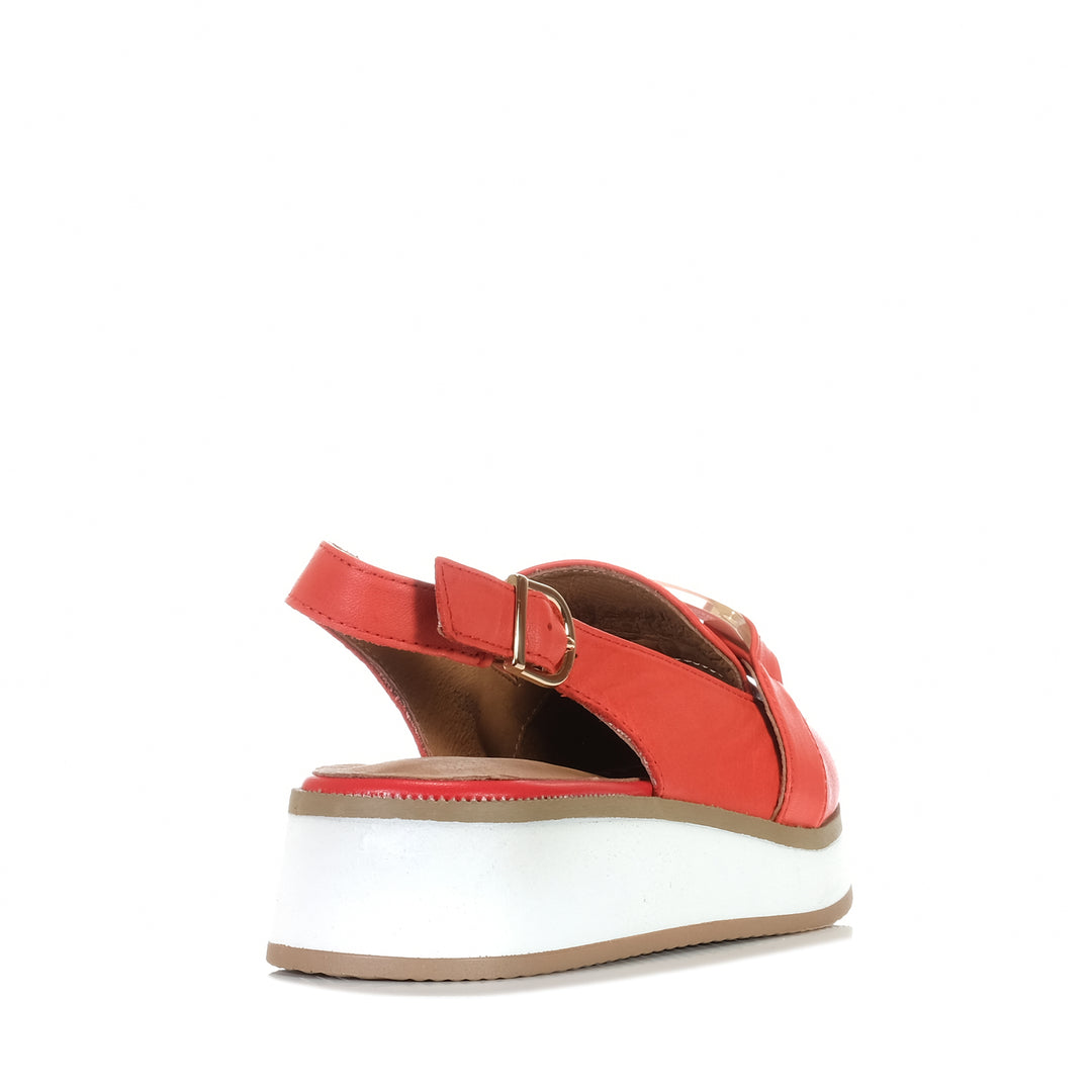 Alfie & Evie Quavo Fire, Womens, alfie & evie, flats, loafer, red, shoes, womens