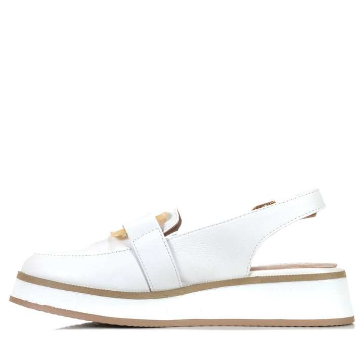 Alfie & Evie Quavo White, Womens, Alfie & Evie, flats, loafer, shoes, white, womens