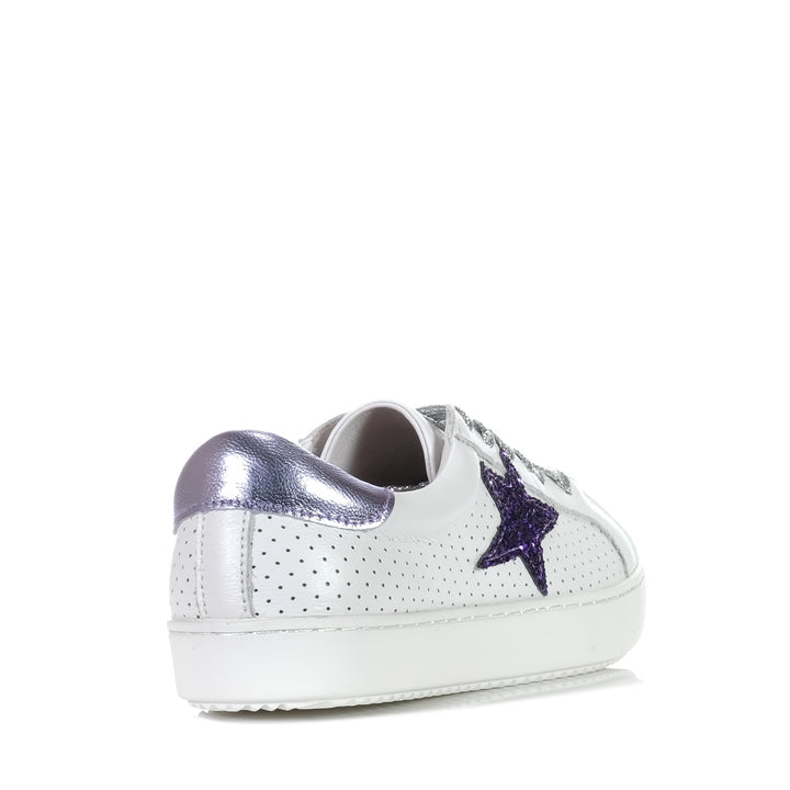 Alfie & Evie Valdo White/Purple, 36 EU, 37 eu, 38 eu, 39 eu, 40 eu, 41 eu, 42 eu, alfie & evie, low-tops, multi, sneakers, womens