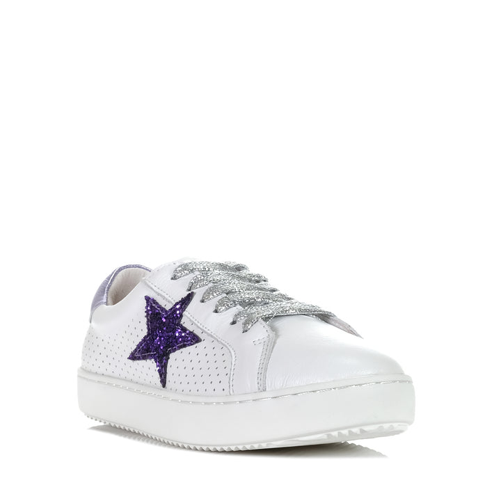 Alfie & Evie Valdo White/Purple, 36 EU, 37 eu, 38 eu, 39 eu, 40 eu, 41 eu, 42 eu, alfie & evie, low-tops, multi, sneakers, womens