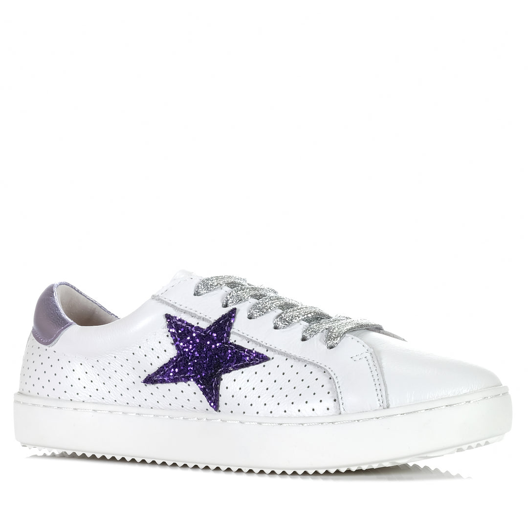 Alfie & Evie Valdo White/Purple, 36 EU, 37 eu, 38 eu, 39 eu, 40 eu, 41 eu, 42 eu, alfie & evie, low-tops, multi, sneakers, womens