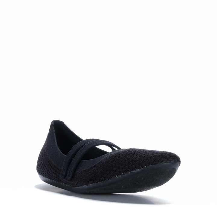 Allbirds Women's Breezer Mary Jane Natural Black Womens Shoes