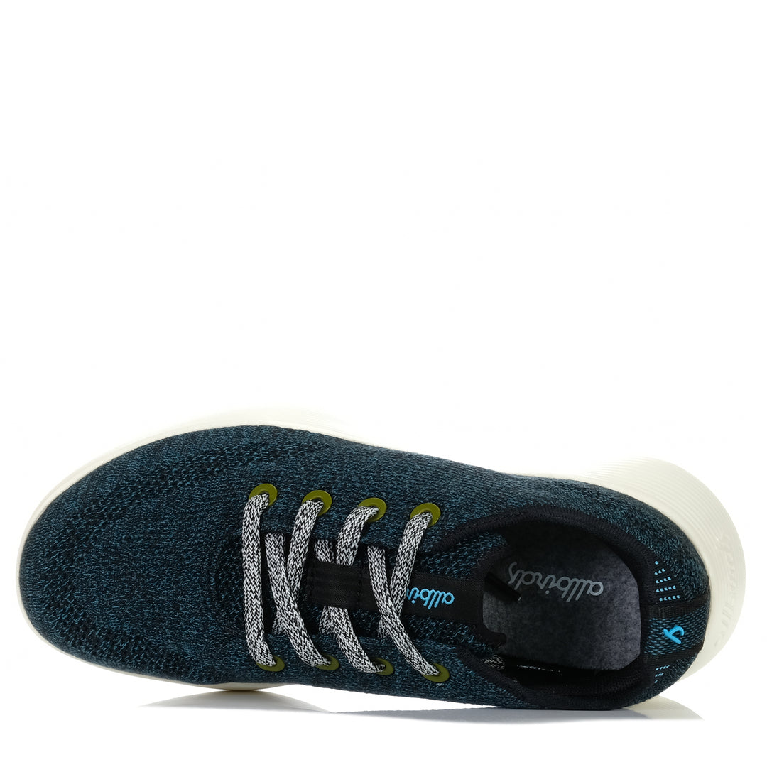 Allbirds Women's Tree Runner Go Natural Black Multi, allbirds, blue, flats, green, low-tops, multi, shoes, sneakers, womens