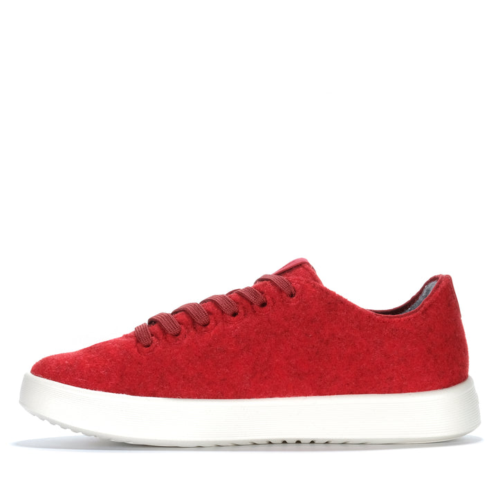Allbirds Women's Wool Cruiser Poppy Red Womens Sneakers