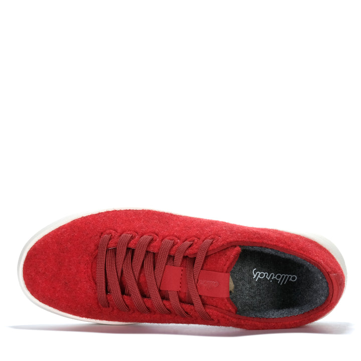 Allbirds Women's Wool Cruiser Poppy Red Womens Sneakers