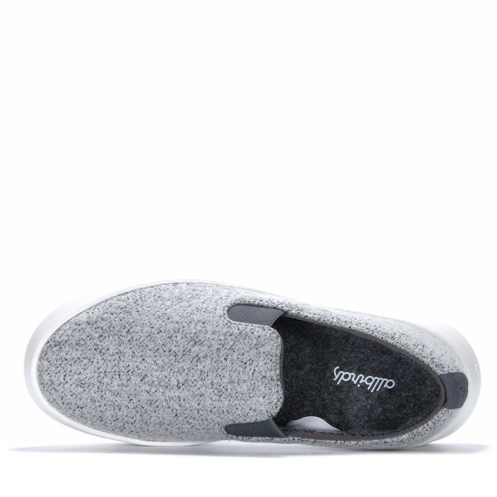 Allbirds Women's Wool Cruiser Slip-On Medium Grey Womens Shoes