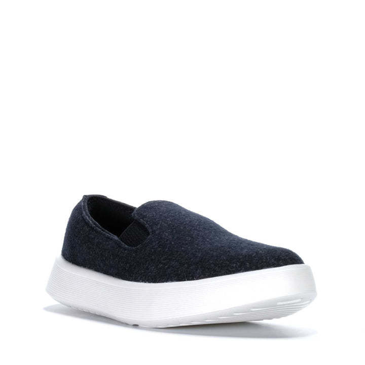 Allbirds Women's Wool Cruiser Slip-On Natural Black Womens Shoes