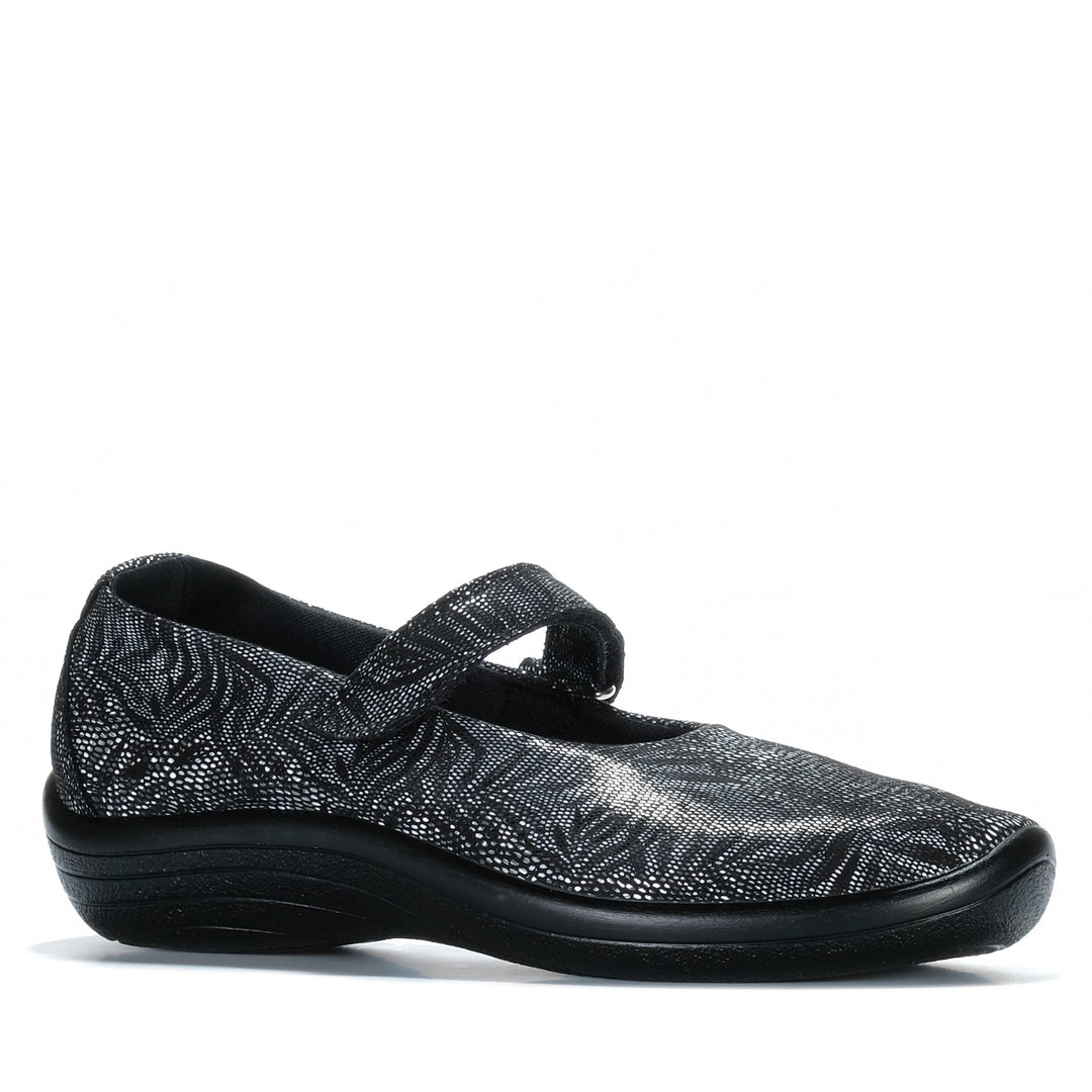 Arcopedico Estrela Palm Black Womens Shoes