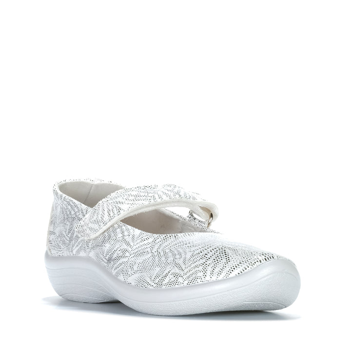 Arcopedico Estrela Palm Light Grey Womens Shoes
