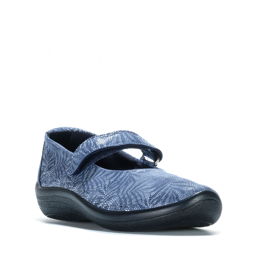 Arcopedico Estrela Palm Navy Womens Shoes