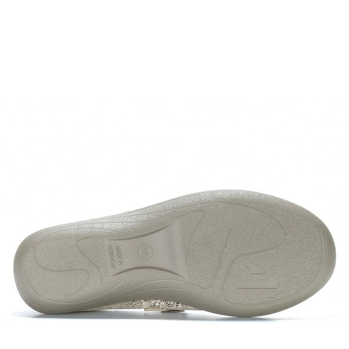 Arcopedico Estrela Palm Taupe Womens Shoes