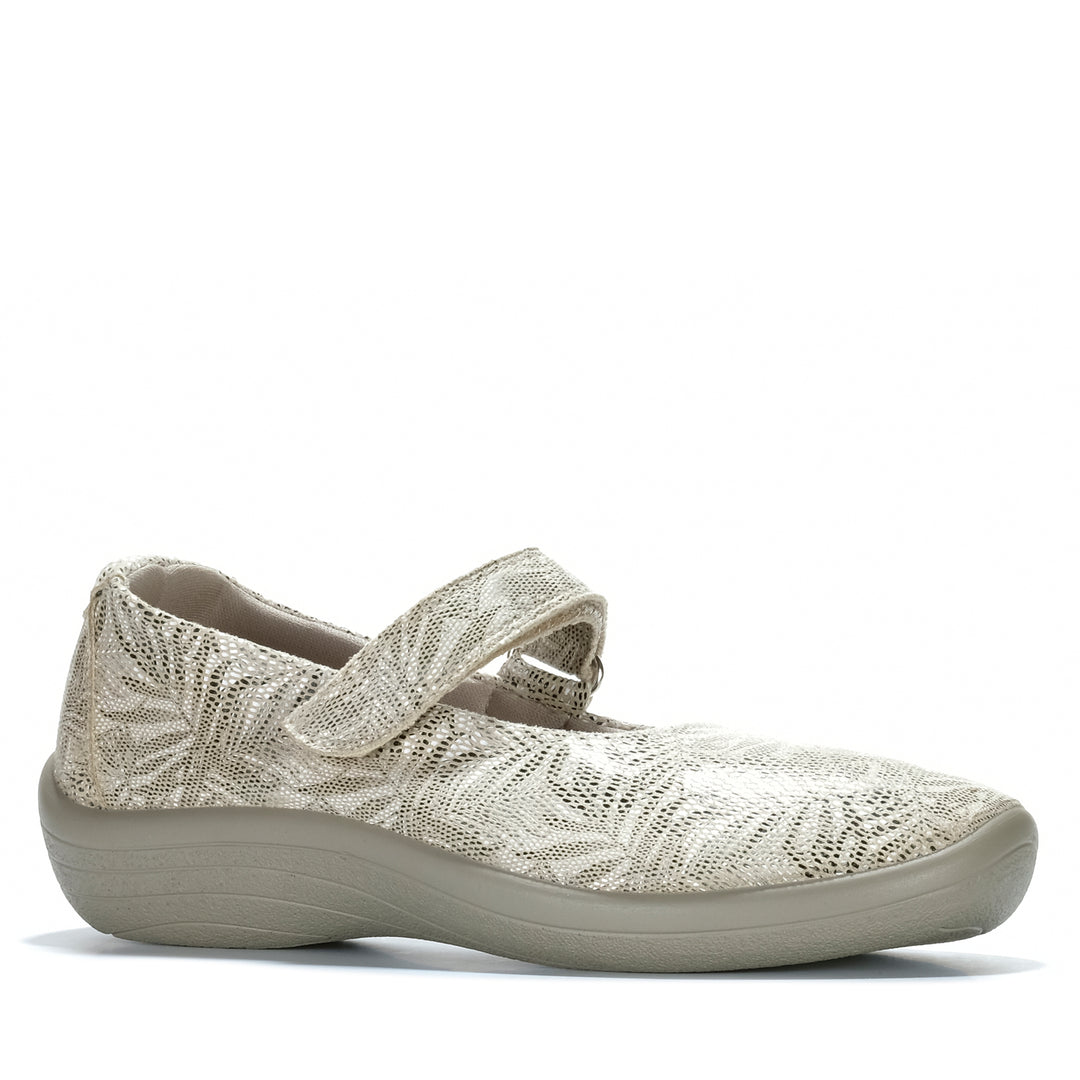 Arcopedico Estrela Palm Taupe Womens Shoes