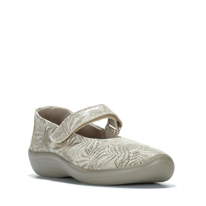 Arcopedico Estrela Palm Taupe Womens Shoes