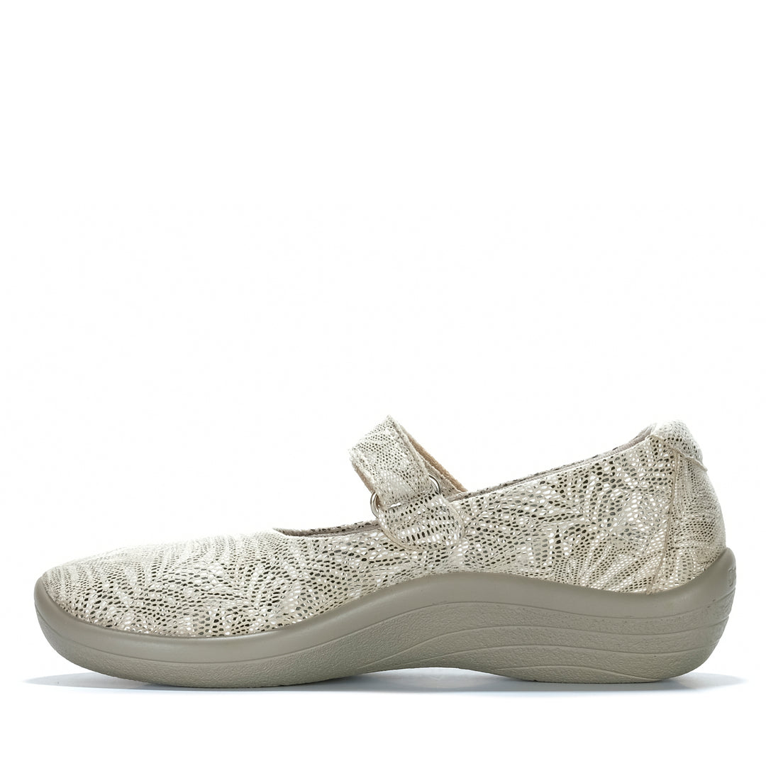 Arcopedico Estrela Palm Taupe Womens Shoes