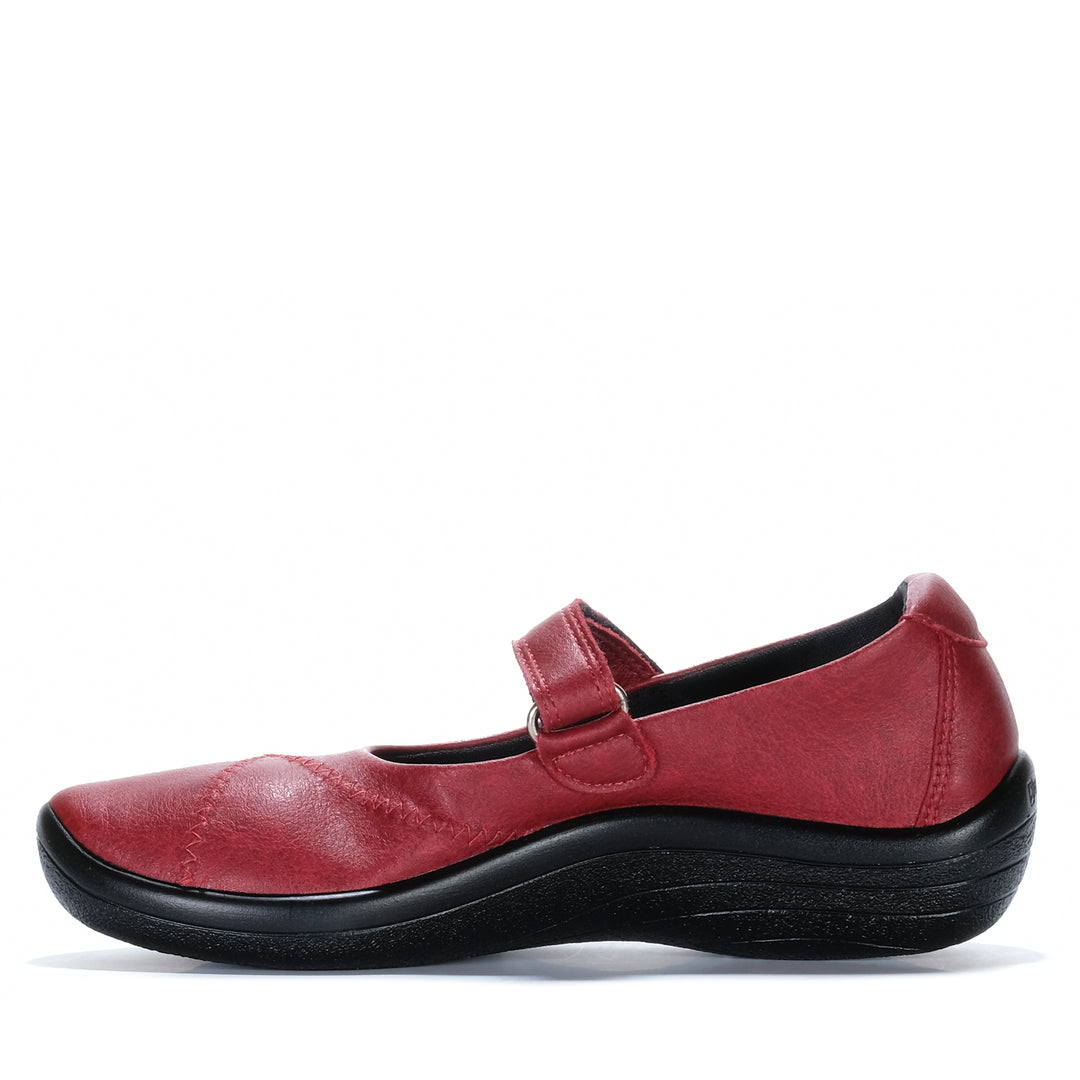 Arcopedico Triglav J66 Cherry Red Womens Shoes