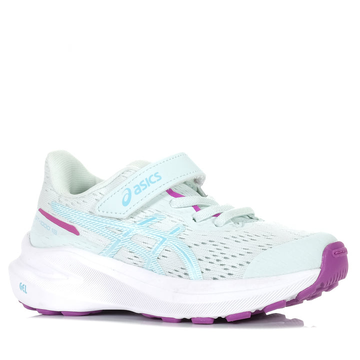 Asics GT-1000 13 PS Soothing Sea/Bright Cyan, 1 US, 10 US, 11 US, 12 US, 13 US, 2 US, 3 US, Asics, blue, kids, sports, youth