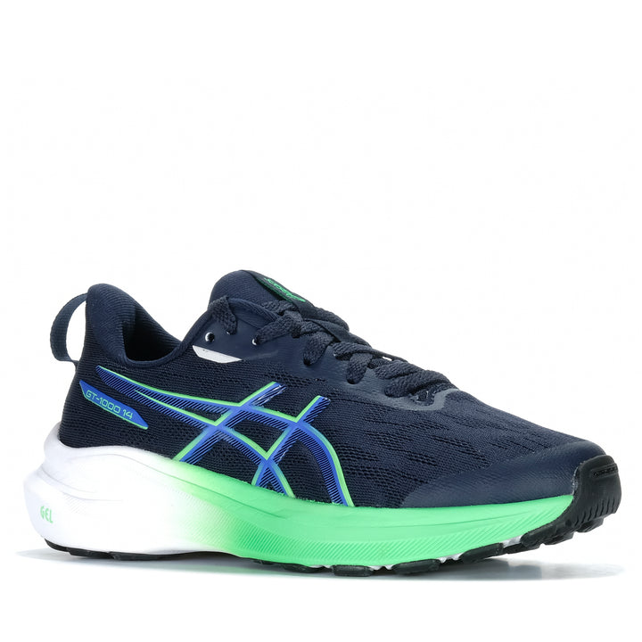 Asics GT-1000 14 GS Midnight/Vital Green
