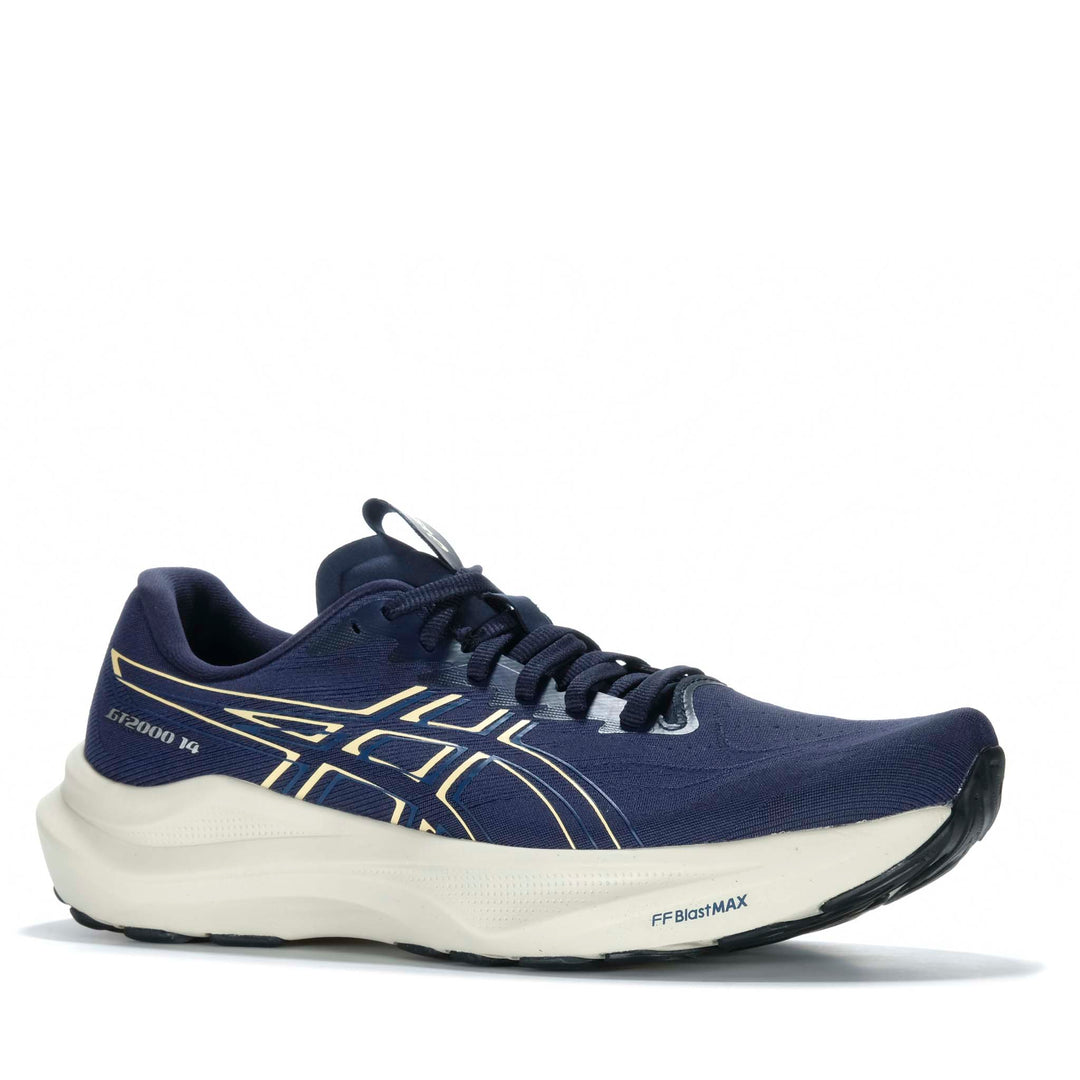 Asics GT-2000 14 (2E Wide) Midnight/Light Orange Mens Walking & Running