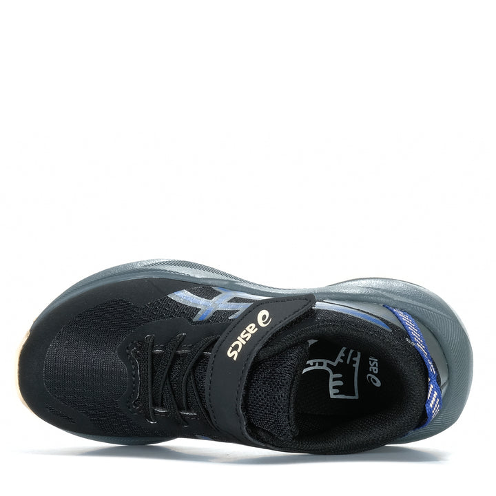 Asics Gel-Venture 11 PS Black/Blue Youth Sports