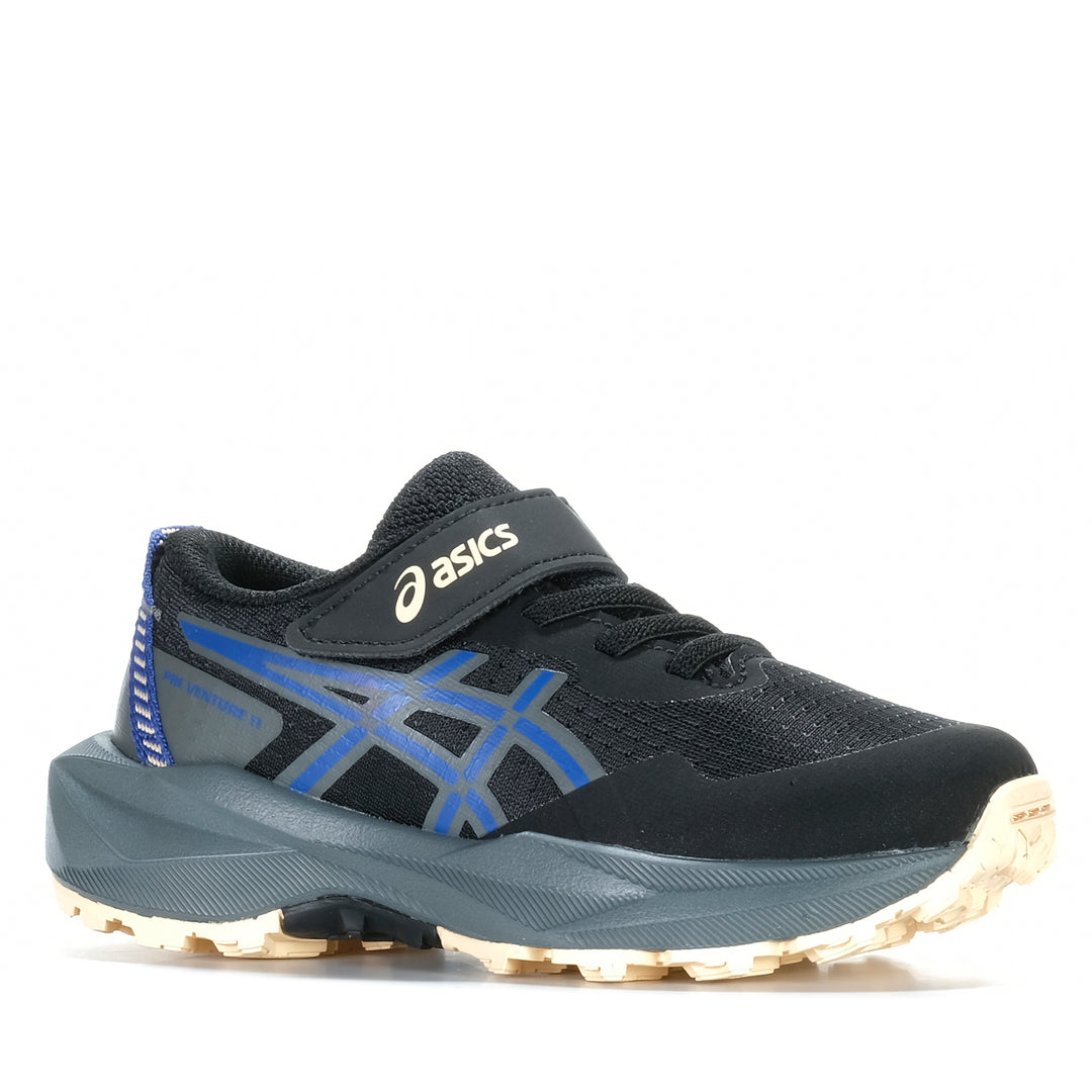 Asics Gel-Venture 11 PS Black/Blue Youth Sports