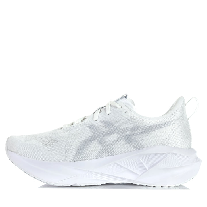Asics Novablast 5 Womens White/Piedmont Grey