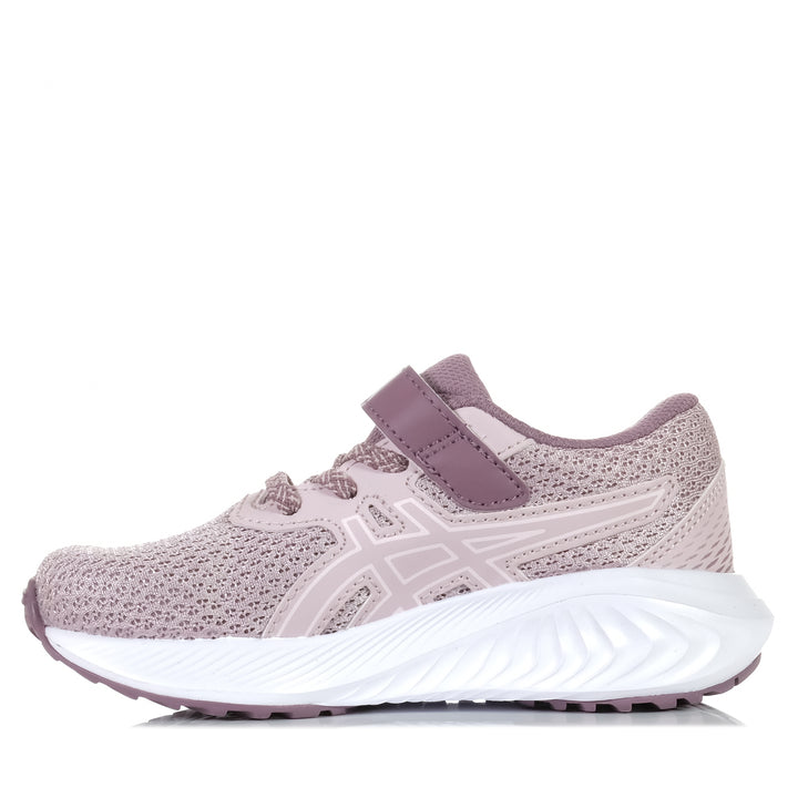 Asics Pre Excite 10 PS Watershed Rose/Pale Pink, 1 US, 10 US, 11 US, 12 US, 13 US, 2 US, 3 US, Asics, kids, pink, sports, youth