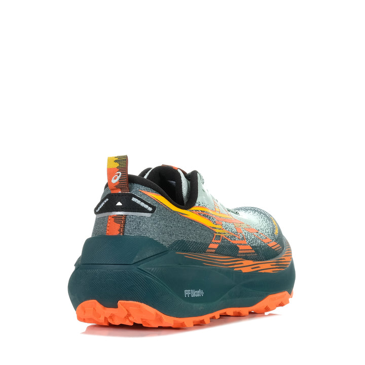 Asics Trabuco Max 4 Cold Moss/Nova Orange, Mens