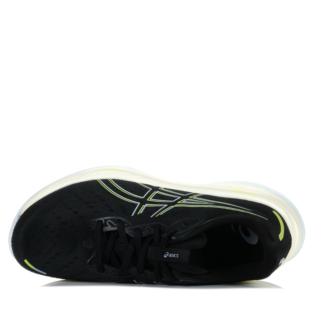 Asics Gel-Cumulus 26 Wide (2E) Black/Safety Yellow, asics, black, mens, running, sports, wide