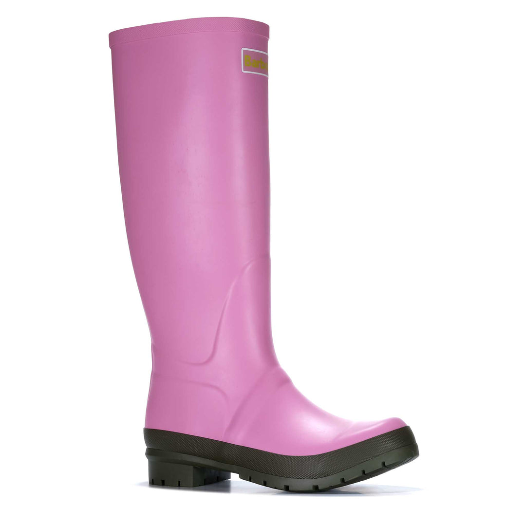 Barbour Abbey Tall Wellingtons Pink Womens Boots
