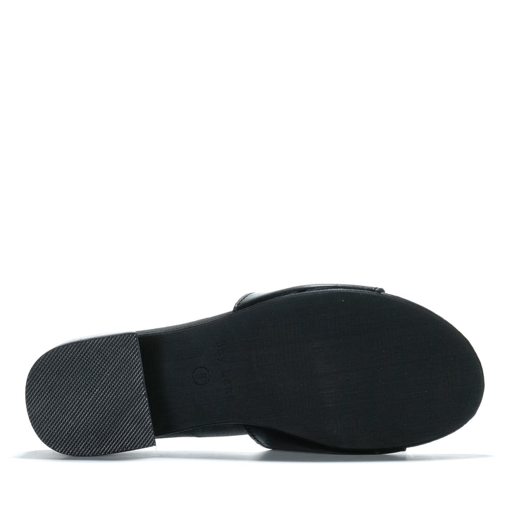 Bay Lane Dixie Black Womens Sandals