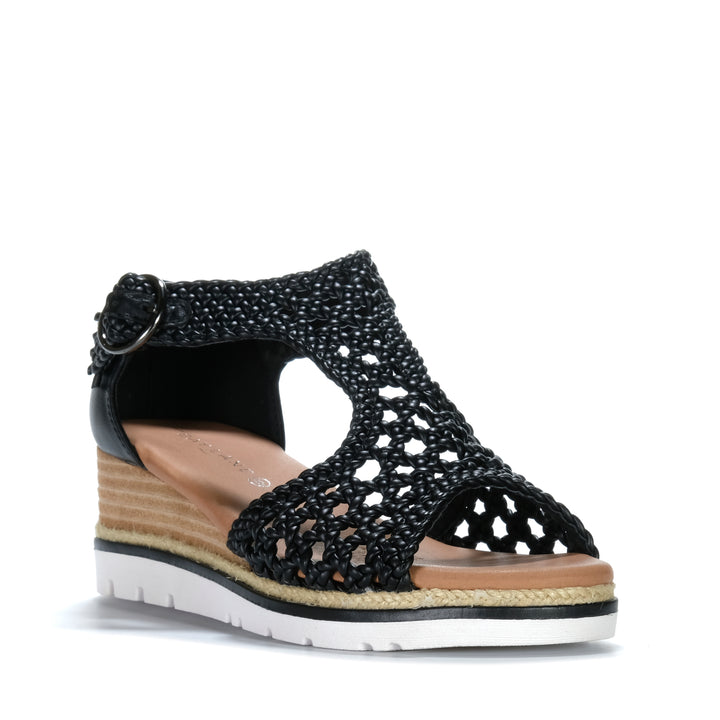 Bay Lane Rumour Black Womens Sandals