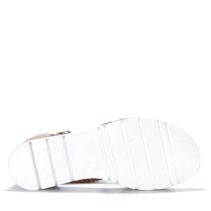 Bay Lane Rumour Blush Womens Sandals