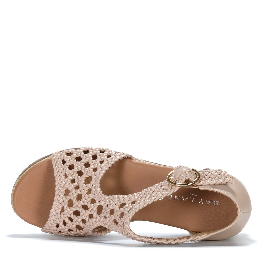 Bay Lane Rumour Blush Womens Sandals
