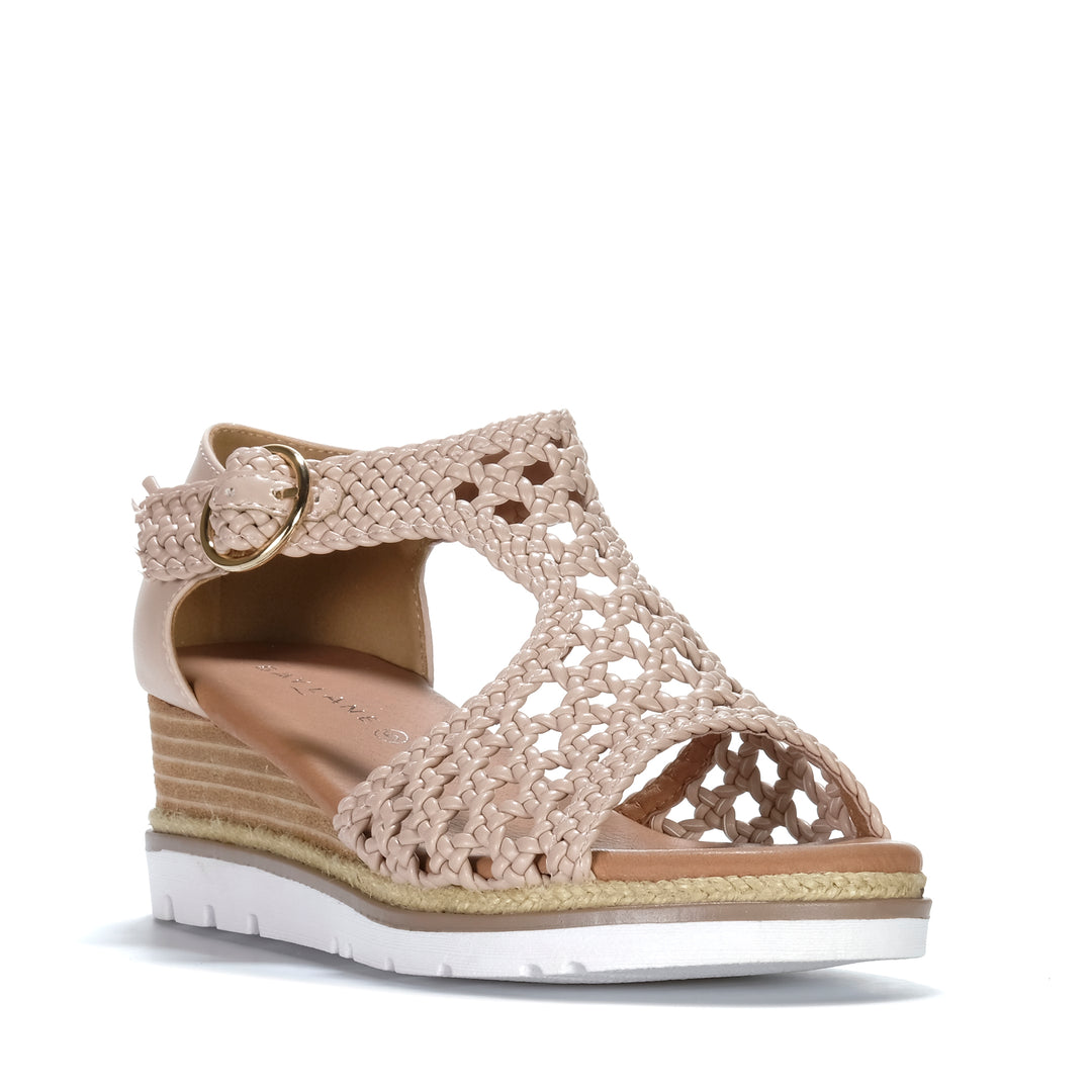 Bay Lane Rumour Blush Womens Sandals