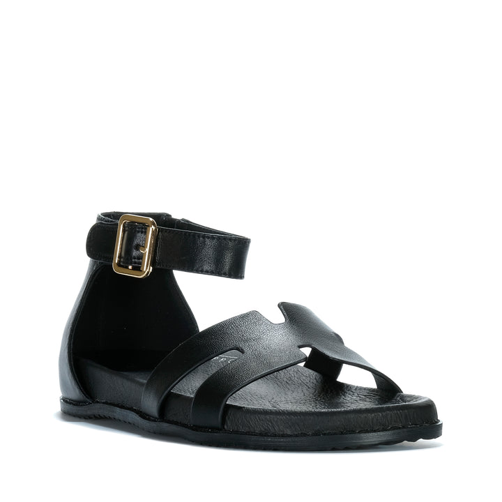 Bay Lane Ziggy Black Womens Sandals