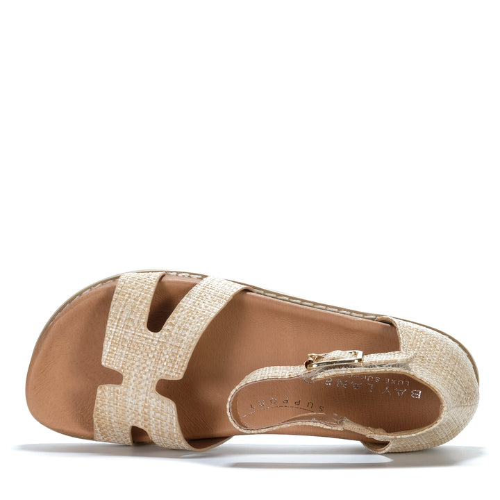 Bay Lane Ziggy Natural Womens Sandals
