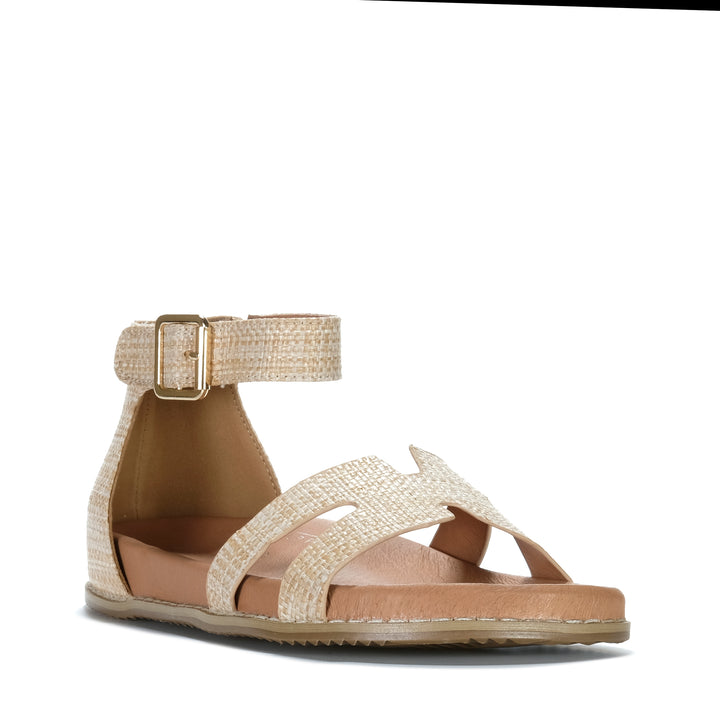 Bay Lane Ziggy Natural Womens Sandals