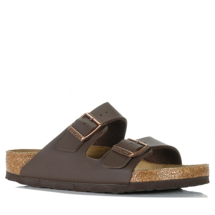 Birkenstock Arizona Birko-Flor (Regular) Dark Brown Unisex Sandals