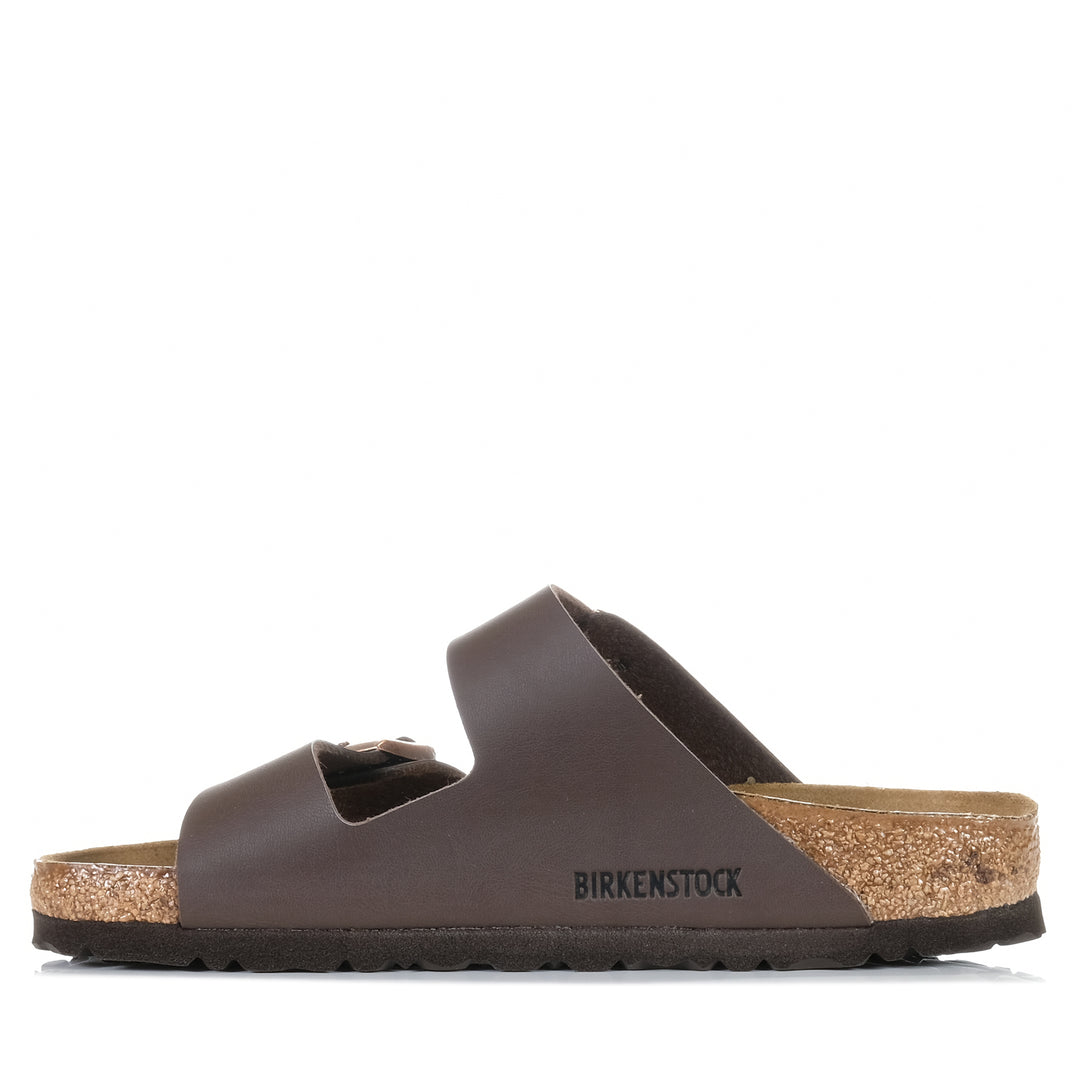 Birkenstock Arizona Birko-Flor (Regular) Dark Brown, 35 eu, 36 eu, 37 eu, 38 eu, 39 eu, 40 eu, 41 eu, 42 eu, 43 eu, 44 eu, 45 eu, 46 eu, 47 eu, birkenstock, brown, flats, mens, sandals, unisex, wide, womens