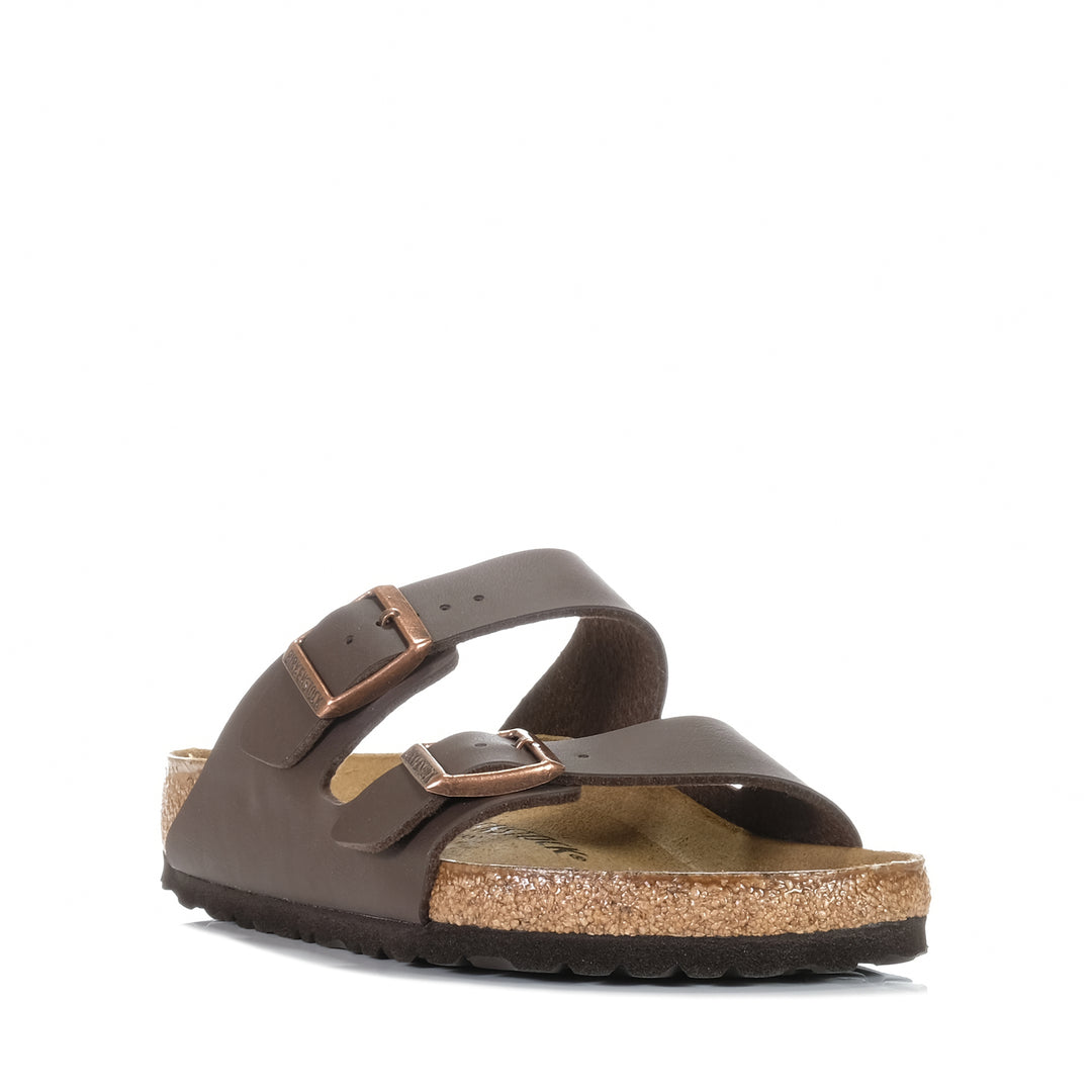 Birkenstock Arizona Birko-Flor (Regular) Dark Brown, 35 eu, 36 eu, 37 eu, 38 eu, 39 eu, 40 eu, 41 eu, 42 eu, 43 eu, 44 eu, 45 eu, 46 eu, 47 eu, birkenstock, brown, flats, mens, sandals, unisex, wide, womens