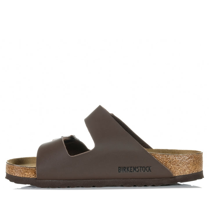 Birkenstock Arizona Birko-Flor (Regular) Dark Brown Unisex Sandals