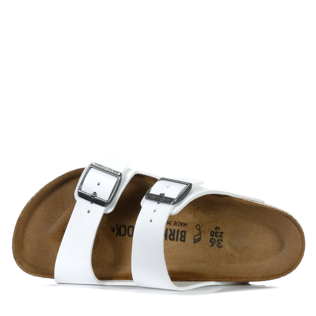 Birkenstock Arizona Birko-Flor (Regular) White, 35 eu, 36 eu, 37 eu, 38 eu, 39 eu, 40 eu, 41 eu, 42 eu, birkenstock, flats, sandals, white, wide, womens