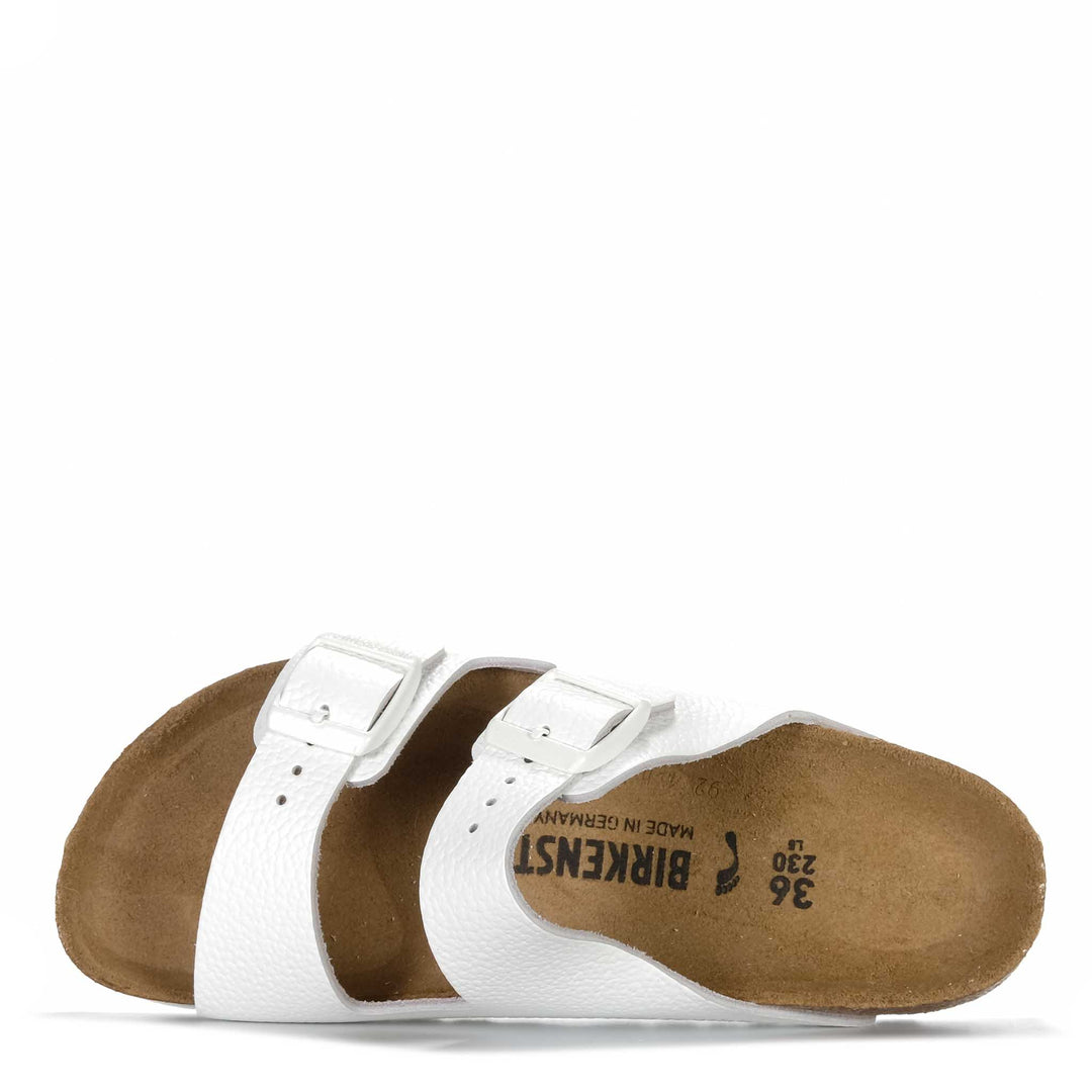 Birkenstock Arizona Smooth Leather (Narrow) White