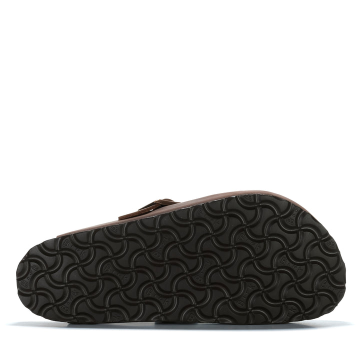 Birkenstock Boston Oiled Leather Habana Unisex Sandals