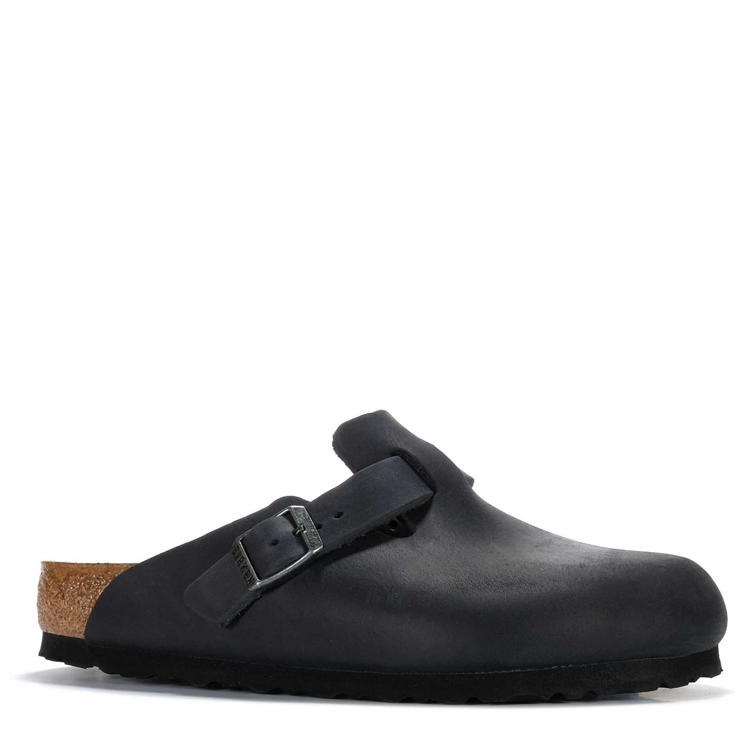 Birkenstock Boston Oiled Leather (Regular) Unisex Sandals