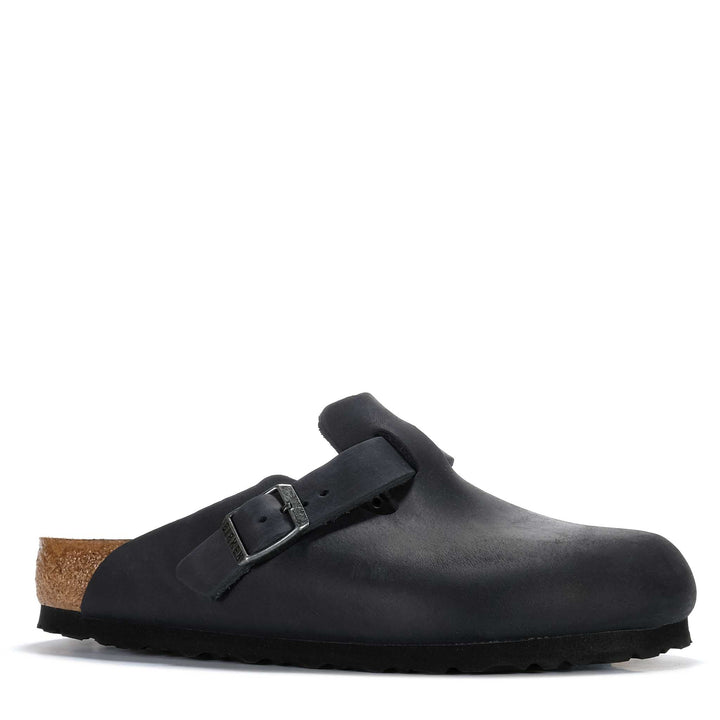 Birkenstock Boston Oiled Leather (Regular) Unisex Sandals