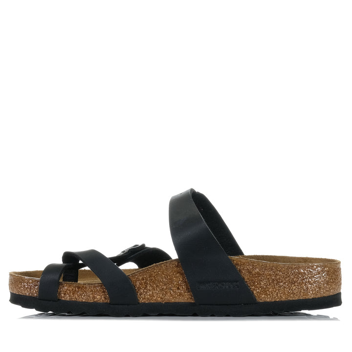 Birkenstock Mayari Birko-Flor (Regular) Black, Womens, birkenstock, black, flat, flats, sandals, wide, womens