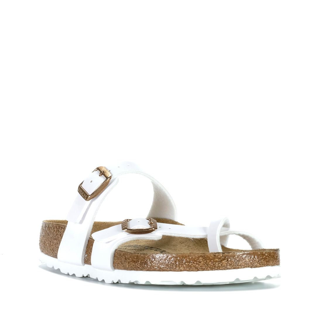 Birkenstock Mayari Birko-Flor (Regular) White Womens Sandals
