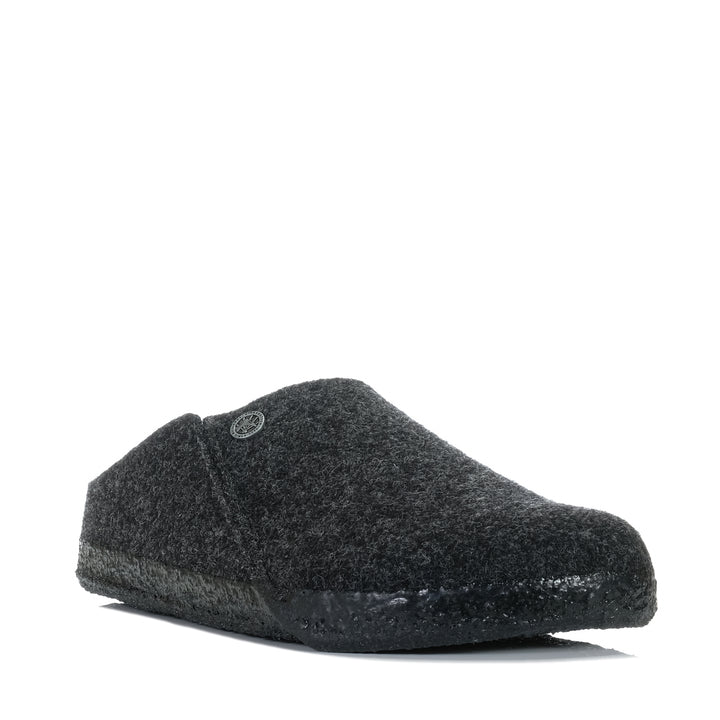 Birkenstock Zermatt Wool-Felt (Regular) Anthracite, 41 EU, 42 EU, 43 EU, 44 EU, 45 EU, 46 EU, birkenstock, black, casual, mens, shoes, slippers, wide